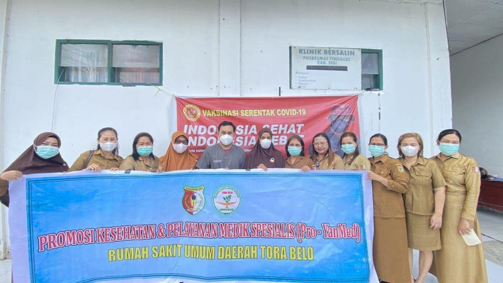 Kegiatan Di Pkm Tinggede . dr. spesialis anak dr. Garindra Sp. A